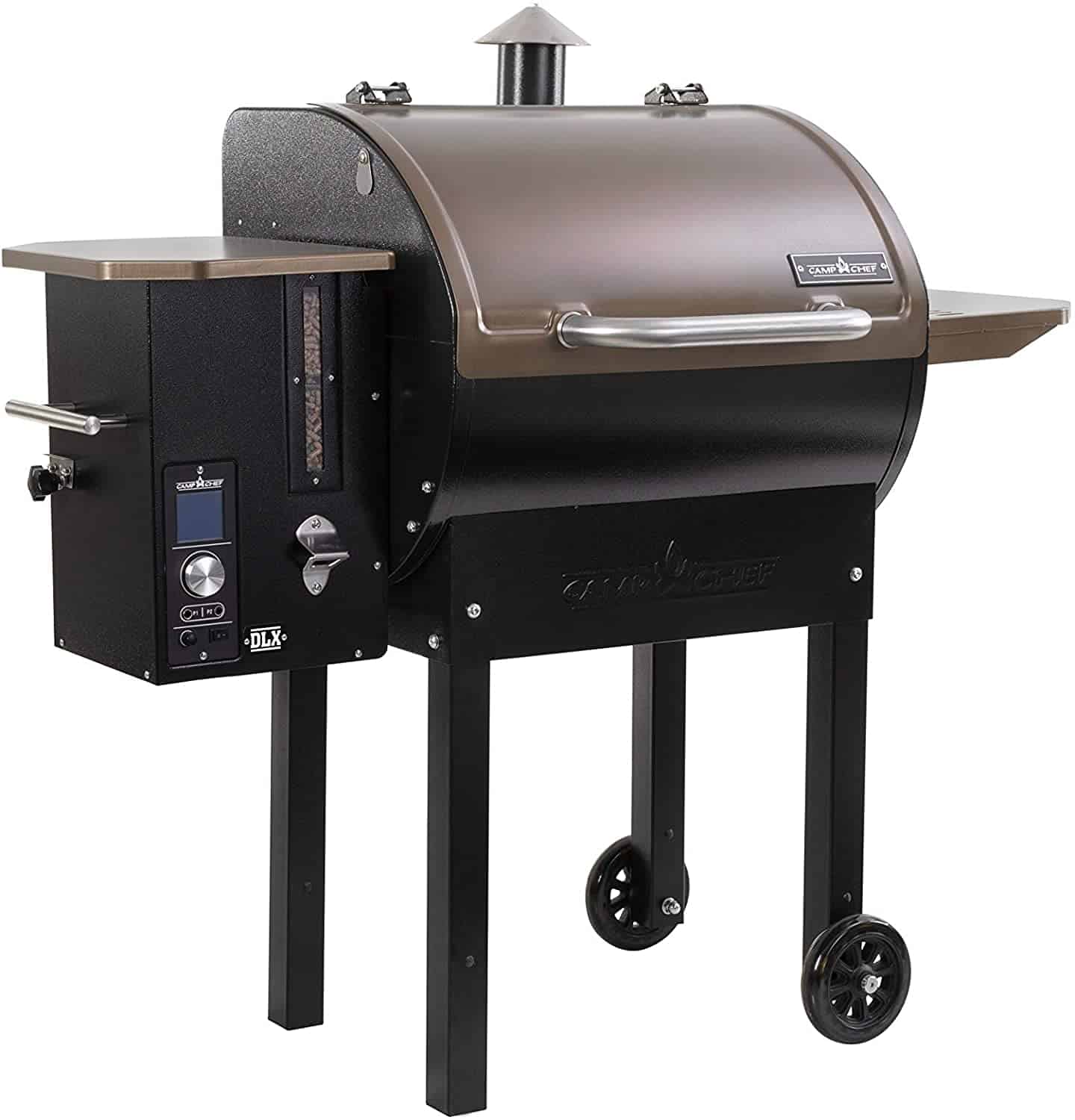 Camp Chef SmokePro DLX Pellet Grill с новым цифровым контроллером PID Gen 2 - бронза