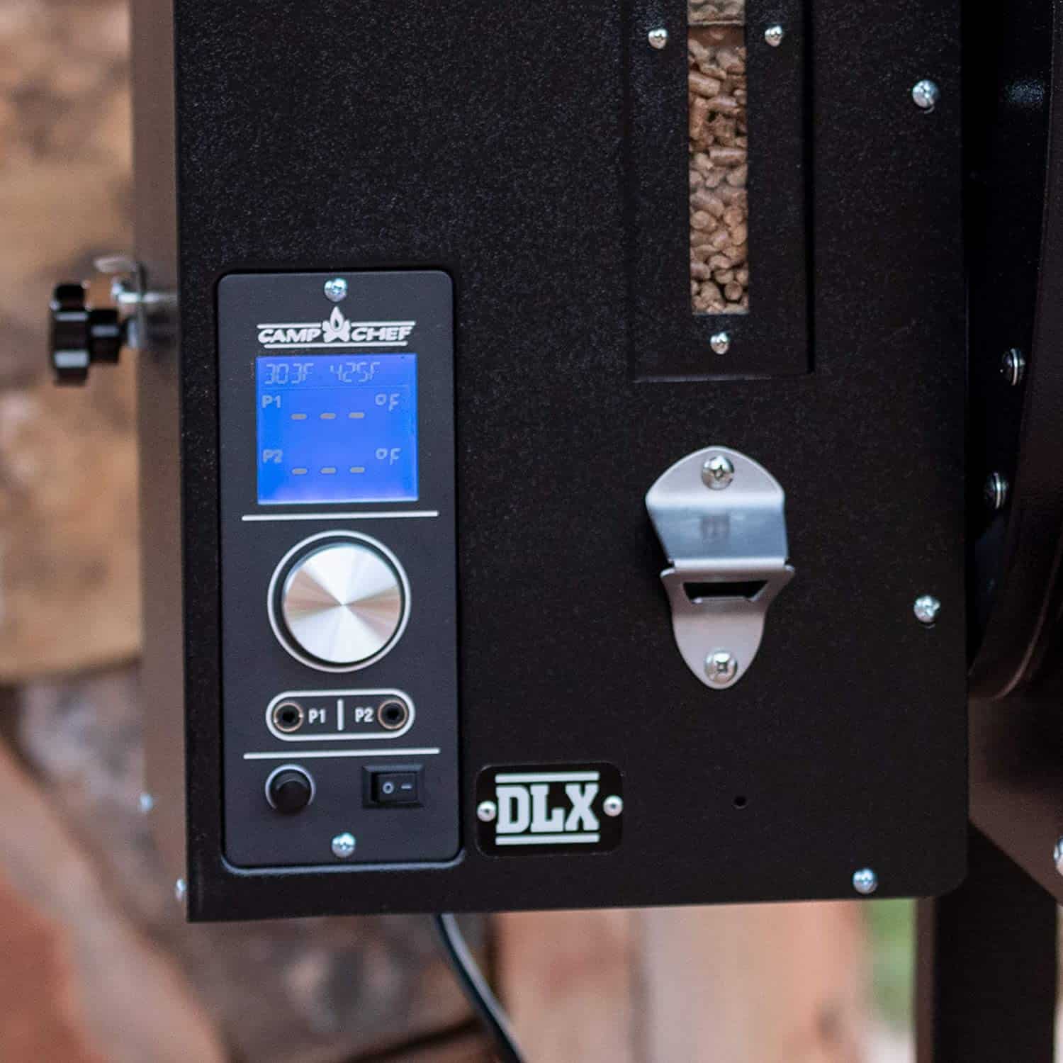 Camp Chef SmokePro DLX Пелетна скара w: Нов бункер за пелети с цифров контролер PID Gen 2