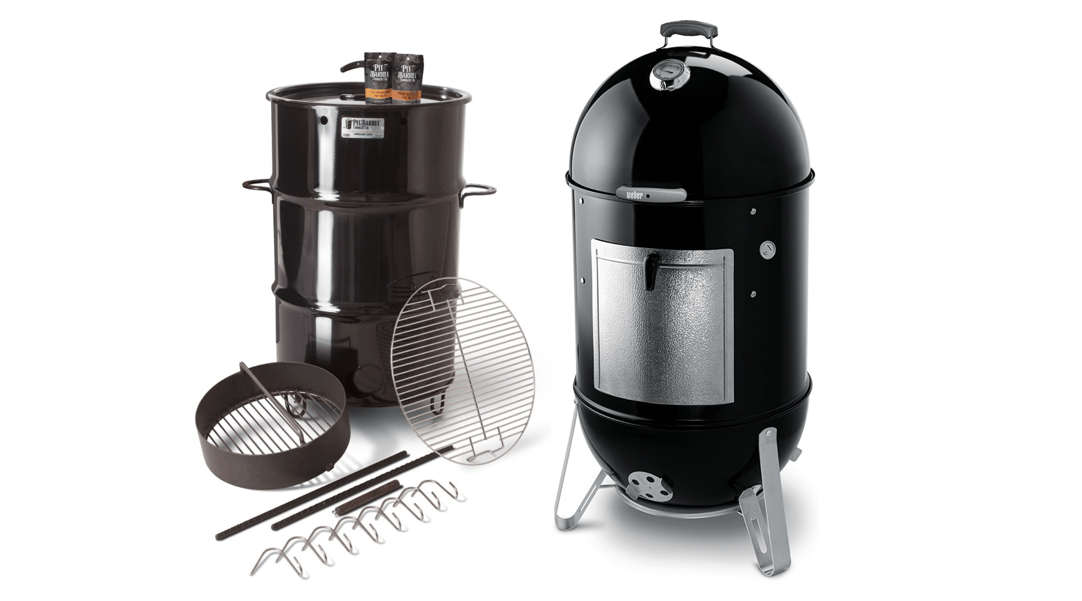 Pit Barrel Cooker vs Weber Smokey Mountain | Võrreldes kahte suurt suitsetajat