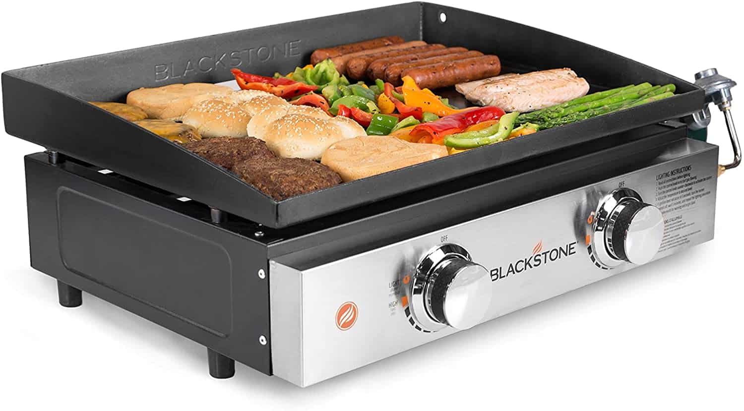 A melhor grelha de mesa - Blackstone Tabletop Grill 22 "