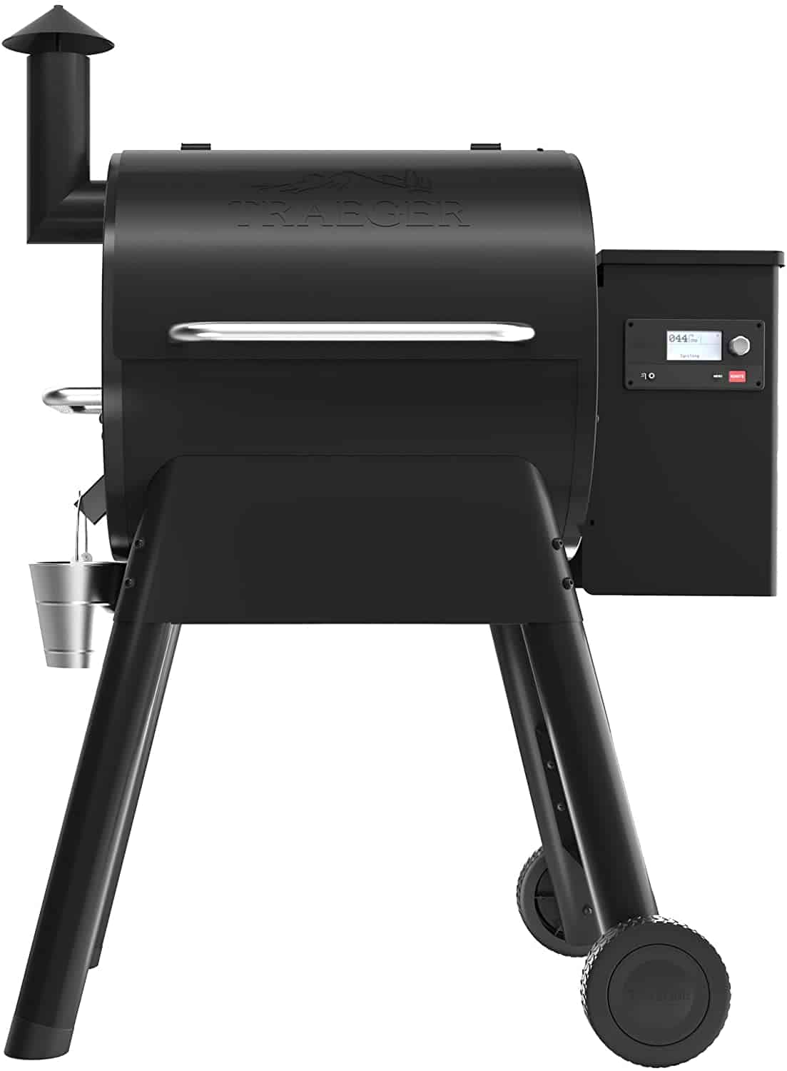 Traeger Grills Pro Series 575 گریل پلت چوبی و سیگاری ، مشکی