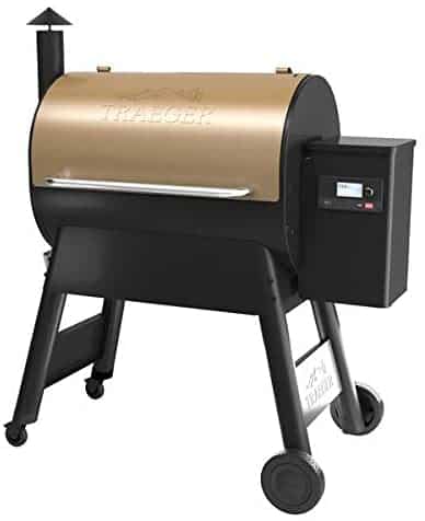 Traeger Grills Pro Series 780 Wood Pellet Grill and Smoker bersama Alexa dan WiFIRE Smart Home Technology, Bronze