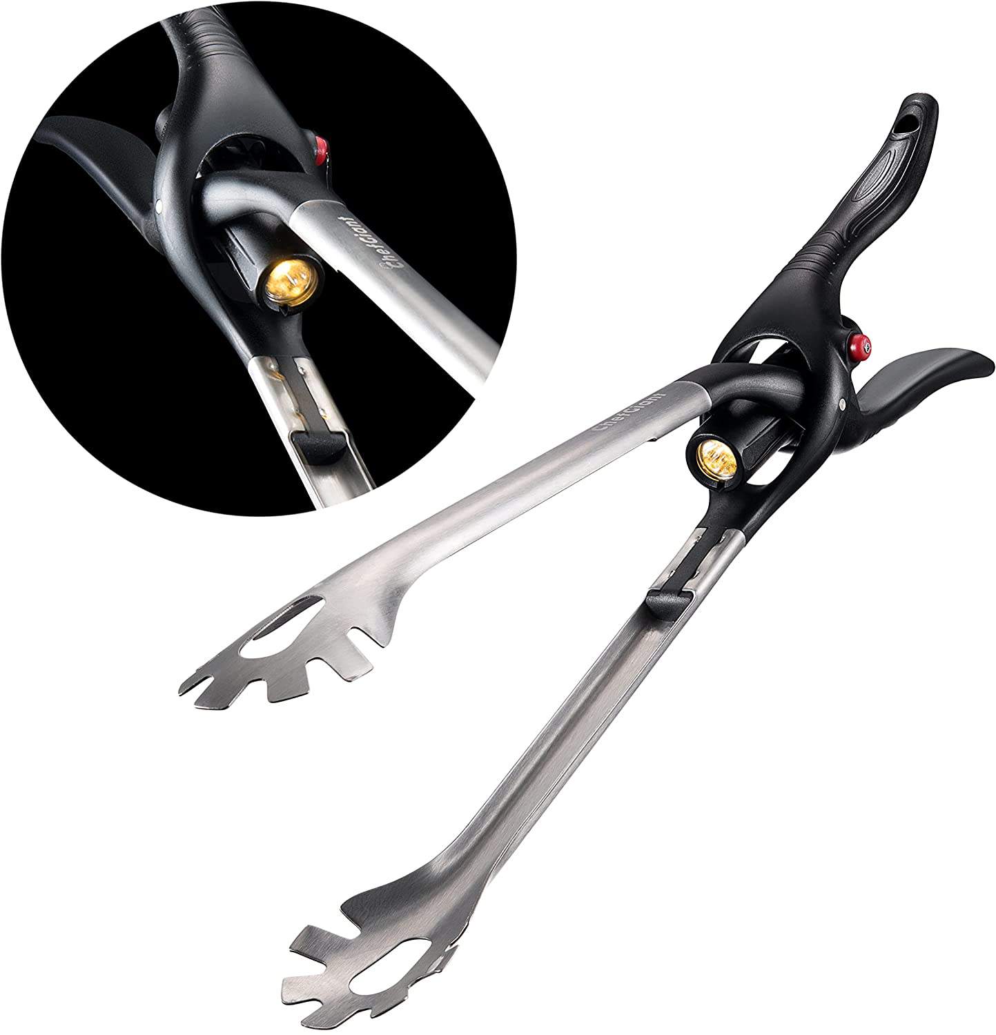Best grill tongs with LED light- ChefGiant with LED Flashlight