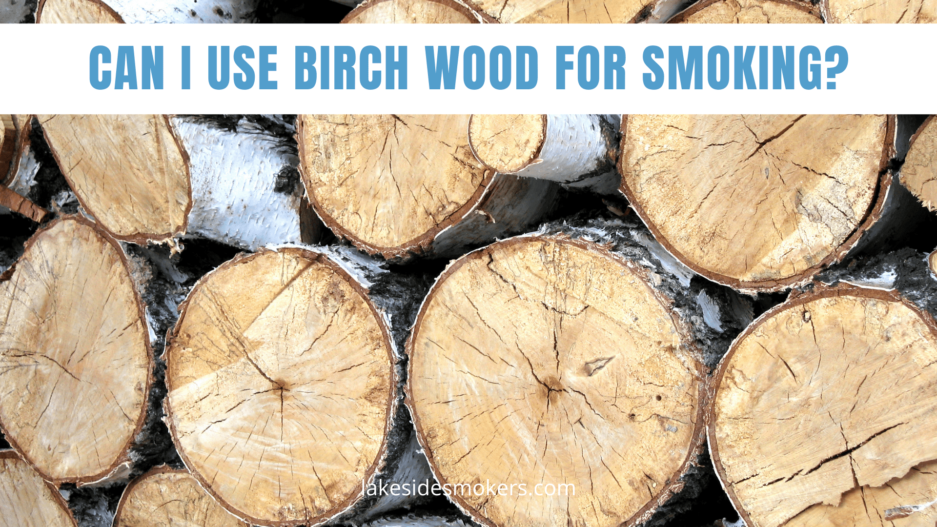 Can I use birch wood for smoking? Silver birch is a good choice