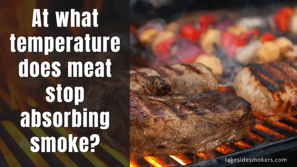 At what temperature does meat stop absorbing smoke? Myth-busting limitations