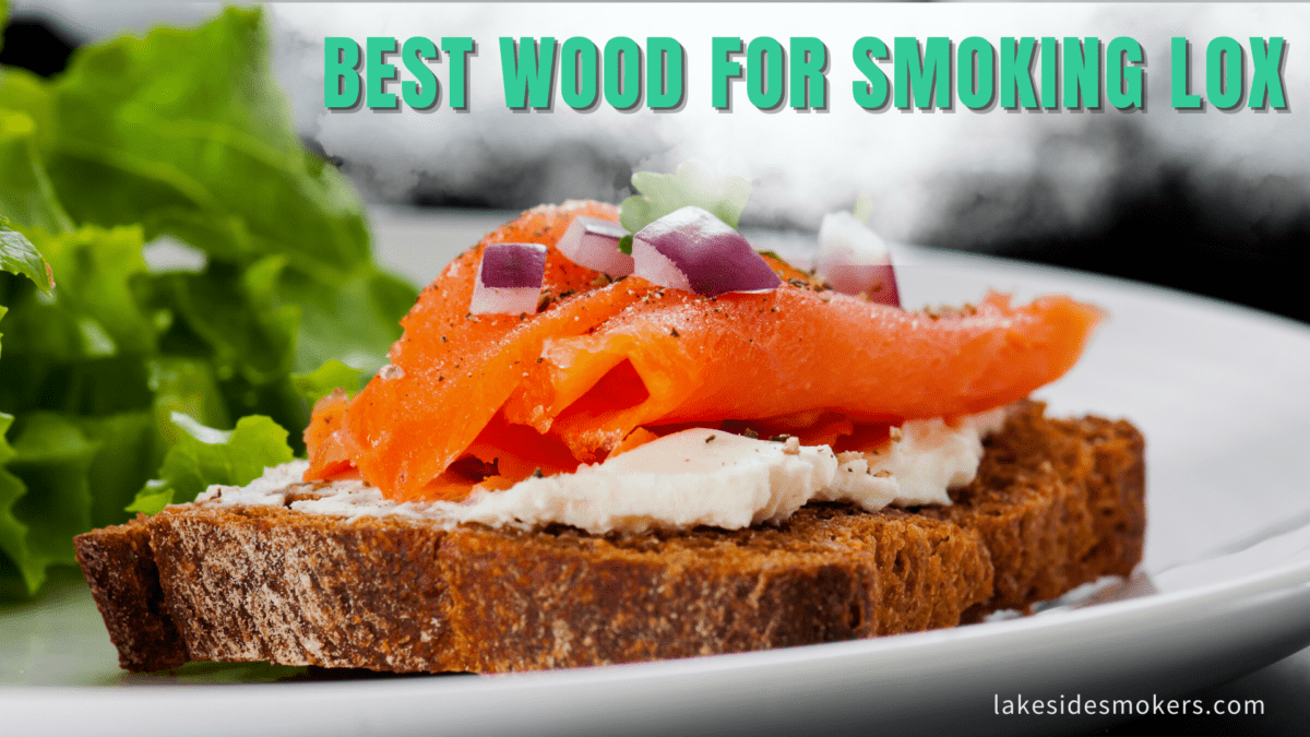 Best wood for smoking lox | Cured in brine and ready to smoke