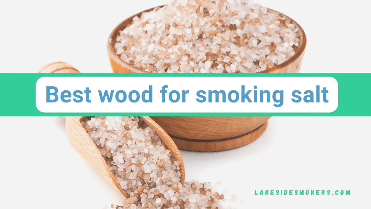 Best wood for smoking salt | Great for savory seasoning