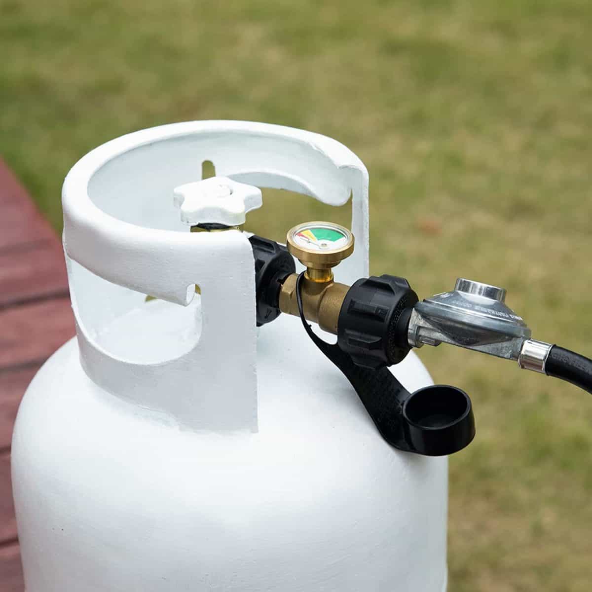 GASPRO Indicateur de niveau de jauge de réservoir de propane, jauge de propane précise pour réservoirs de propane