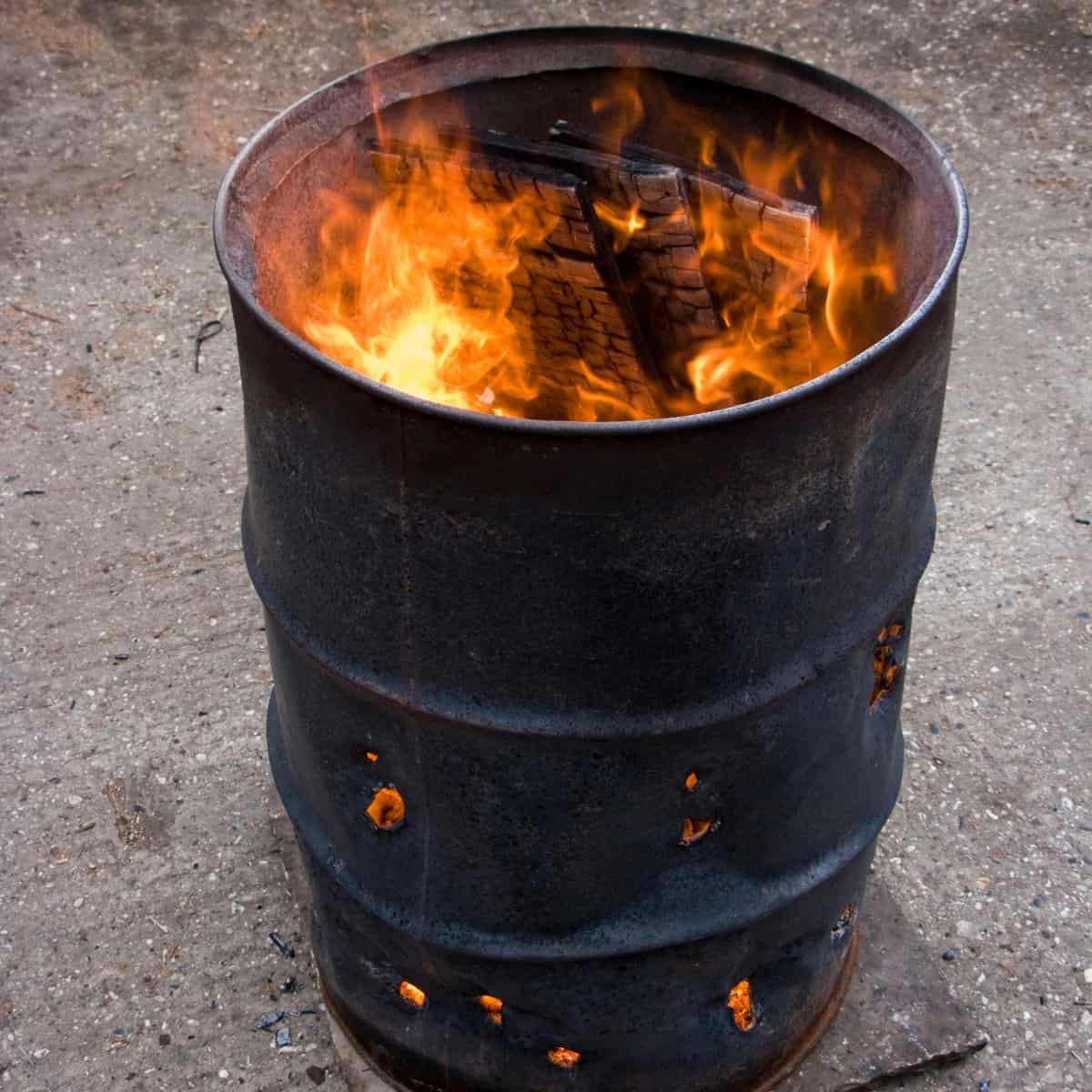 What is an oil drum smoker